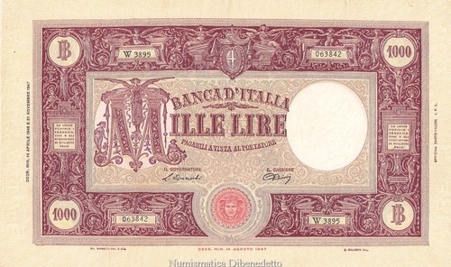 Repubblica 1000 lire - repubblica,