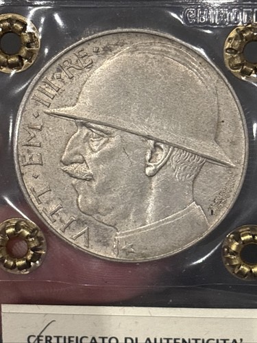 Moneta lire 1928 - da,