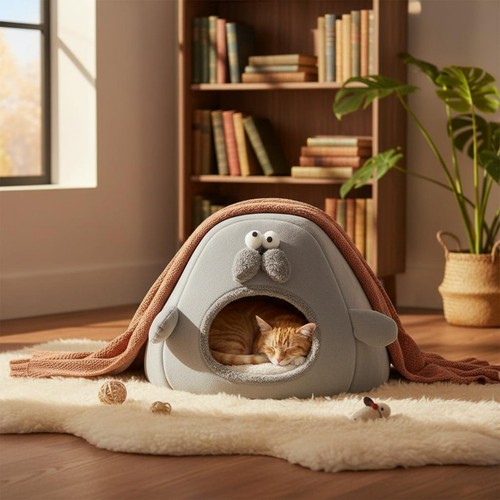 Cuccia igloo caldo inverno - caldo,