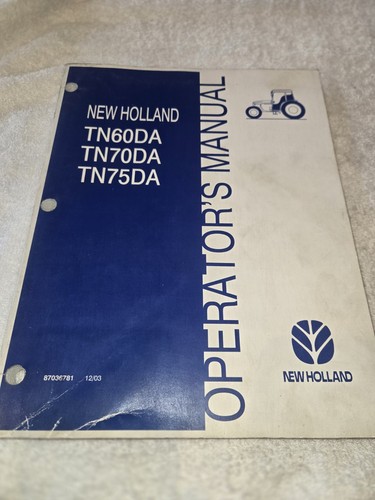 New holland tn60da tn70fa - holland,