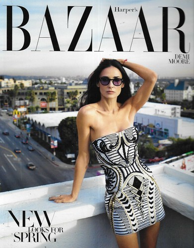 Harper bazaar magazine demi - harper's,