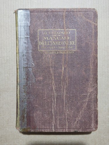Libro manuale dell ingegnere - manuale,