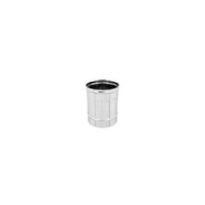 Tubo acciaio inox 140 x 250mm