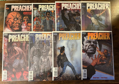 Lotto fumetti preacher - lotto,