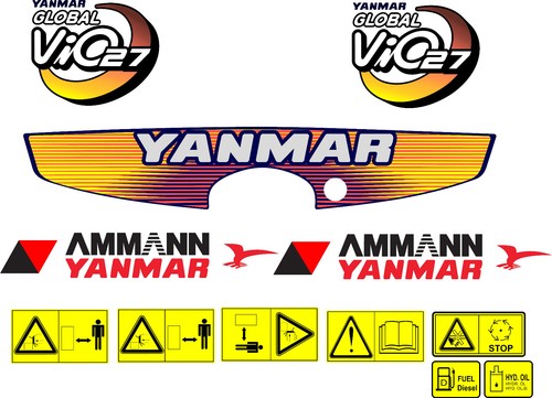 Yanmar vio escavatore - escavatore, set