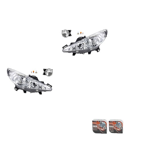 Set fari osram night - di,