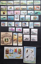 GB Seychelles 1982 - 1989 UM / MNH bel lotto di francobolli e SS