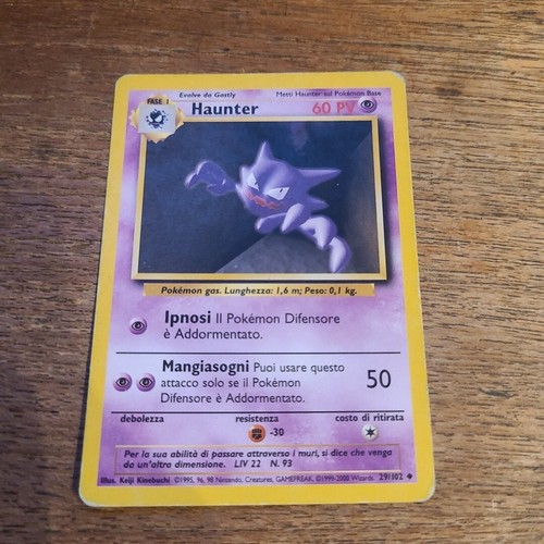 Haunter 102 set base - set, carta