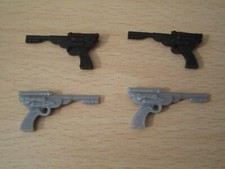 4 personaggi Repro Blaster grigio+nero - Star Wars vintage Kenner del 1985 Last 17
