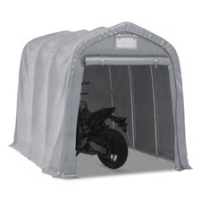 Garage Moto MG2 Tenda Coprimoto universale 1,6 x 2,4m PE grigio