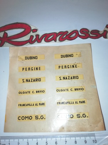Rivarossi 20194 calcomanie per - rivarossi-20194-calcomanie,
