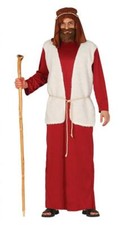 Costume pastore rosso recita