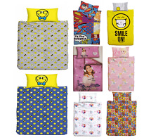 Parure copripiumino singolo cotone letto una piazza Disney personaggi tv bambini