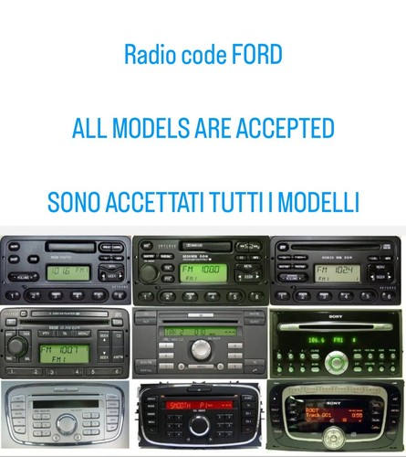 Code radio ford con noi - code,