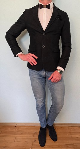 Giacca blazer liu righe - giacca,