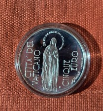 moneta argento 5 euro citta