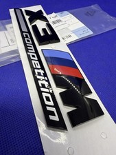 LOGO BMW X3 M COMPETITION