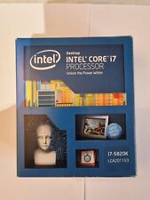 Processore Intel Core i7-5820K - 6 Core, 12 Thread, 3.3GHz (Turbo 3.6GHz), Socke