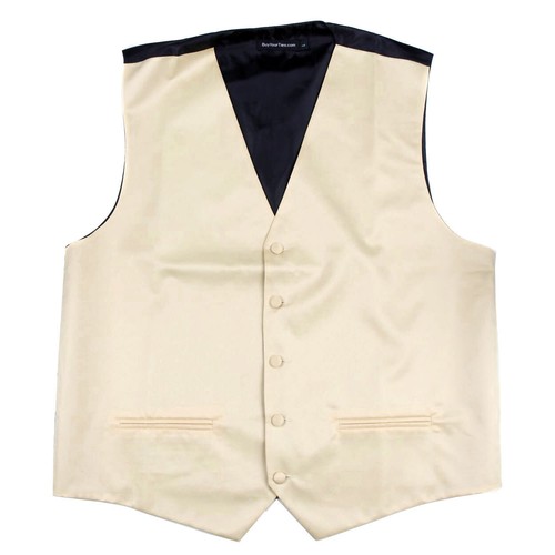 Gilet smoking uomo tinta unita