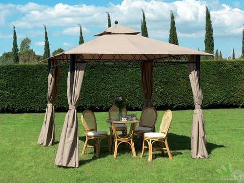 Gazebo teli laterali - laterali, quadrato