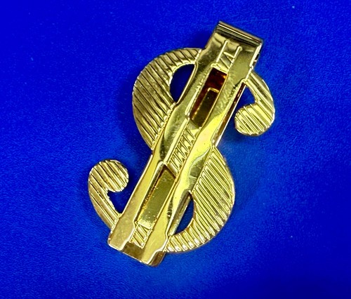 Insegna dollaro colore oro - dollaro,