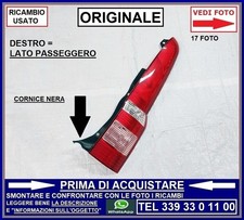 FANALE FARO POSTERIORE DESTRO
