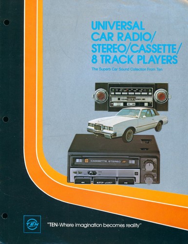 Fujitsu ten 1978 - 1978, autoradio