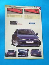 CLIPPING ARTICOLO DI GIORNALE CAR TUNING FIAT BRAVO DA COLLEZIONE - (77)