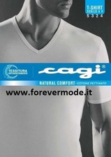 3 T-shirt uomo Cagi manica