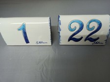 Set segnatavolo in ceramica