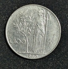 1960 R Italy 100 Lire