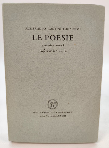 Poesie alessandro contini - le,
