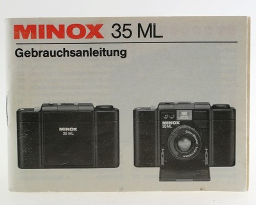 Istruzioni per uso minox - per,