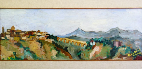 Dipinto olio masonite