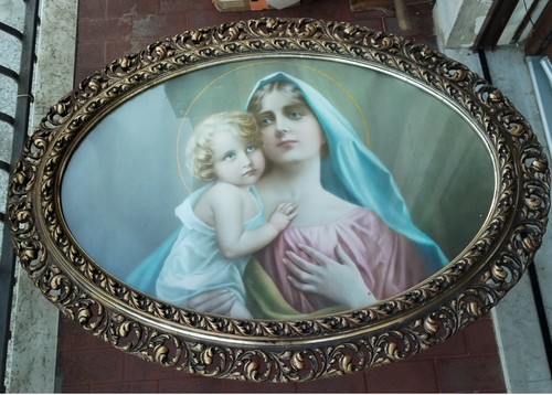 Quadro antico liberty - quadro,