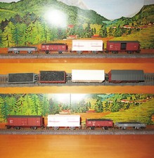 Rivarossi HO lotto 6, 4 carri