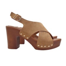 Sandali da donna beige in