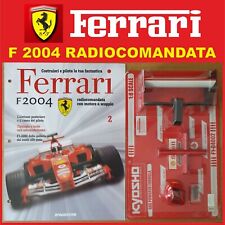 DeAGOSTINI FERRARI KYOSHO F2004 1/8 ALETTONE POSTERIORE KIT NR.2 CON FASCICOLO 