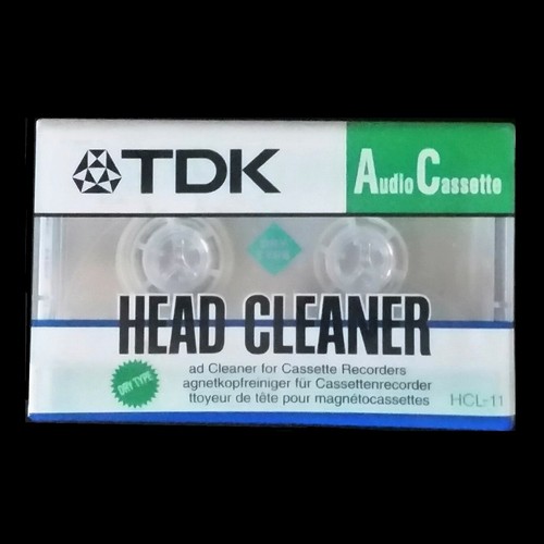 Cassetta tdk head cleaner - tdk,