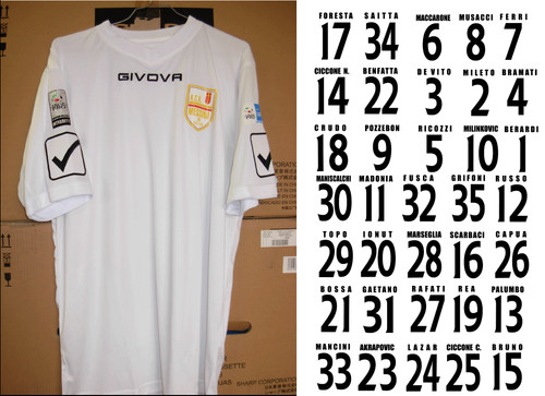 Shirt bianca maglia - maglia, messina