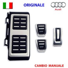 Pedaliera sportiva AUDI A3 VW GOLF 7 VII SEAT LEON ORIGINALE pedali alluminio MT