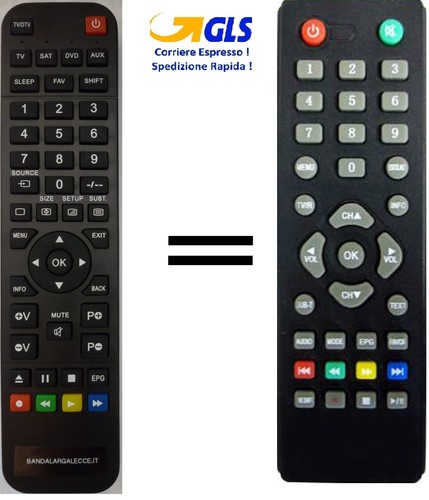Telecomando già programmato