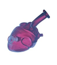 Scultura vetro cuore - in,