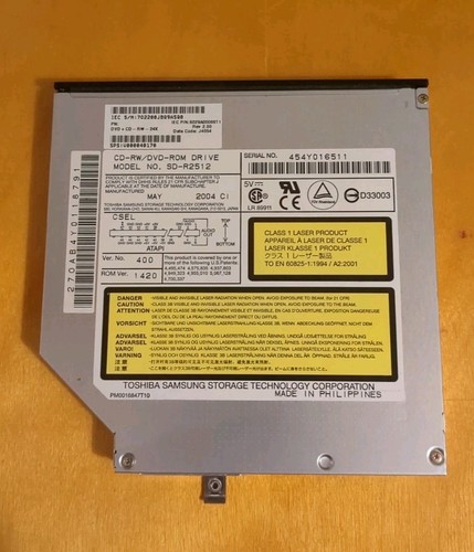 Toshiba r2512 unità - toshiba, sd-r2512