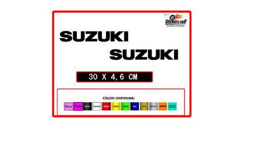 Adesivi pezzi cm suzuki - cm,