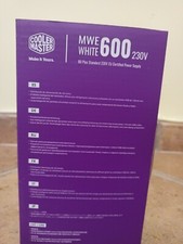 alimentatore pc 600w Mve White