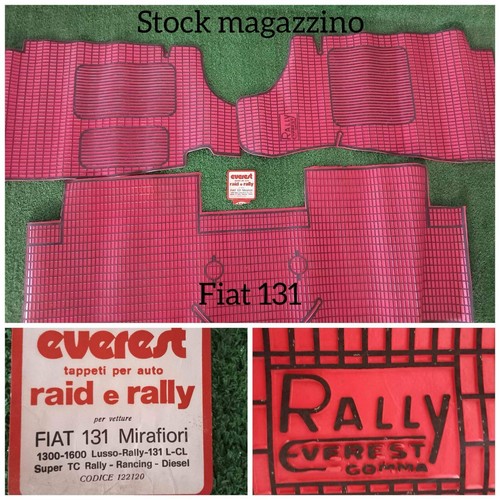 Set tappeti fiat 131 rally - tappeti,