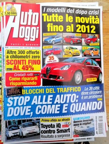 Lotto 100 riviste - lotto, auto