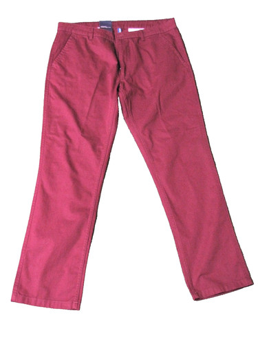 Pantaloni lunghi uomo bordeaux