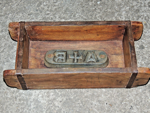 Antico mattone legno modello